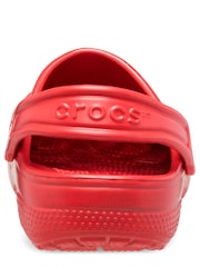 Красный - Crocs классические сабо в стиле унисекс для малышей - Изображение 6 из 8