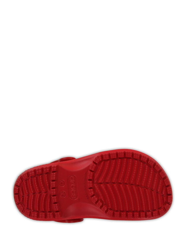 Красный - Crocs классические сабо в стиле унисекс для малышей - Изображение 8 из 8