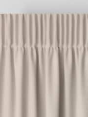 Oyster Cream Montero Velvet Made To Measure Curtains - Image 6 of 9