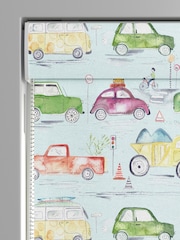 Voyage Dusk Kids Traffic Jam Made To Measure Roman Blind - Image 3 of 6