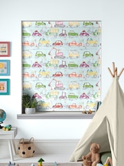 Voyage Dusk Kids Traffic Jam Made To Measure Roman Blind - Image 5 of 6