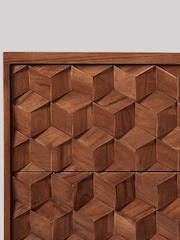 Swoon Dark Brown Terning Chest of Drawers - Image 8 of 8