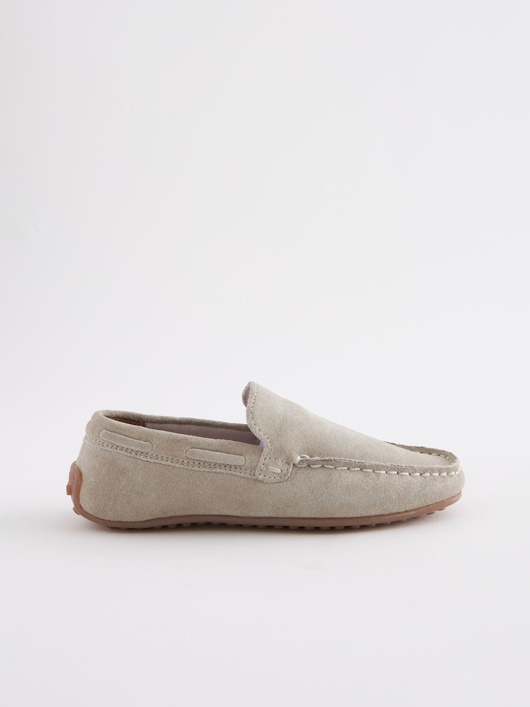 Suede Stone Standard Fit (F) Loafers - Image 2 of 6