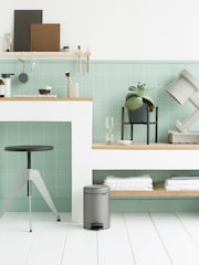 Brabantia Grey NewIcon 3L Platinum Pedal Bin - Image 1 of 6
