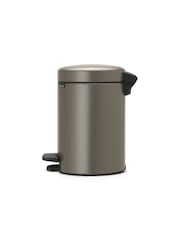 Brabantia Grey NewIcon 3L Platinum Pedal Bin - Image 5 of 6