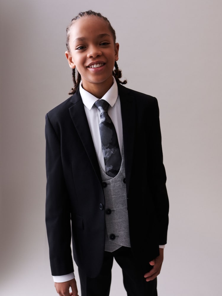 Black Suit Jacket (12mths-16yrs) - Image 2 of 5