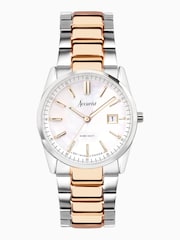 Accurist Womens Gold Tone Everyday Stainless Steel Bracelet Analogue Watch - Image 1 of 6