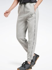 Reebok Grey Piping Joggers - Image 1 of 4