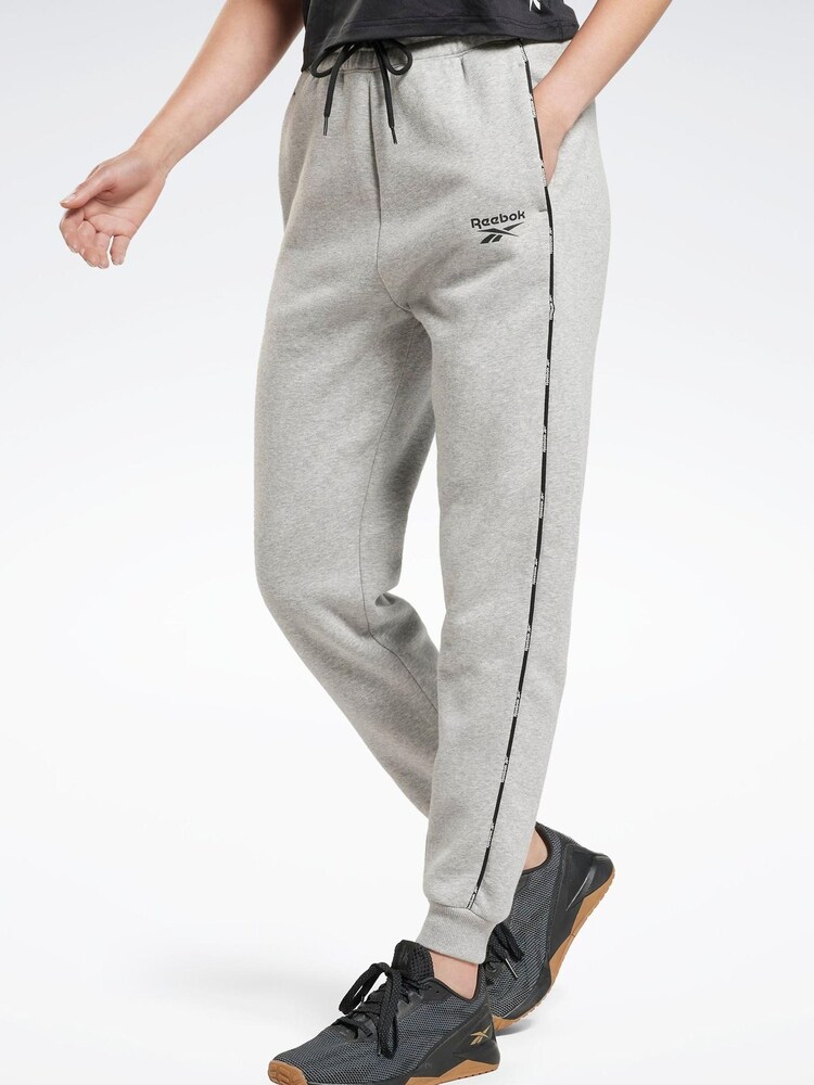 Reebok Grey Piping Joggers - Image 1 of 4