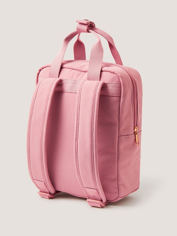Monsoon Pink Cherry Embroidered Backpack - Image 2 of 4 Monsoon Pink Cherry Embroidered Backpack - Image 2 of 4