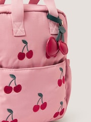 Monsoon Pink Cherry Embroidered Backpack - Image 3 of 4
