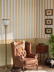 Clarke and Clarke Ebony Nevis 10.05M Wallpaper - Image 1 of 2