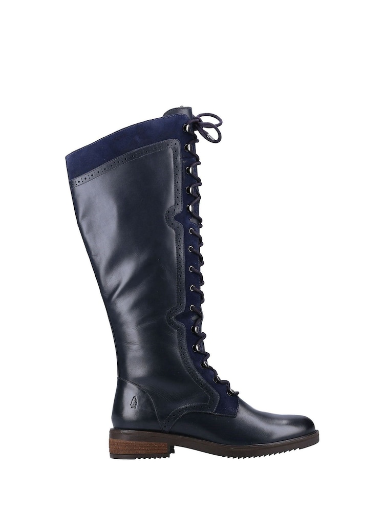Hush Puppies Rudy Zip Lace Up Long Boots - Image 1 of 4