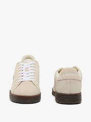Lacoste Brown Carnaby Cup Trainers - Image 6 of 8