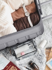 Flight Knight Charcoal + Charcoal EasyJet 56x45x25cm Overhead 4 Wheel ABS Hard Case Cabin Carry On Suitcase Set Of 2 - Image 5 of 6
