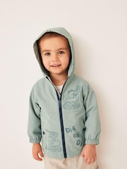 Sage Green Shower Resistant Summer Jacket (3mths-7yrs) - Image 1 of 8