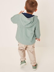 Sage Green Shower Resistant Summer Jacket (3mths-7yrs) - Image 3 of 8