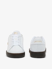 Lacoste White Carnaby Cup Trainers - Image 5 of 6