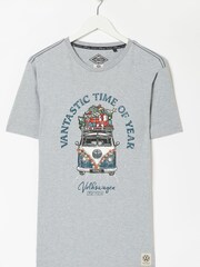 FatFace Grey VW Vantastic T-Shirt - Image 4 of 4