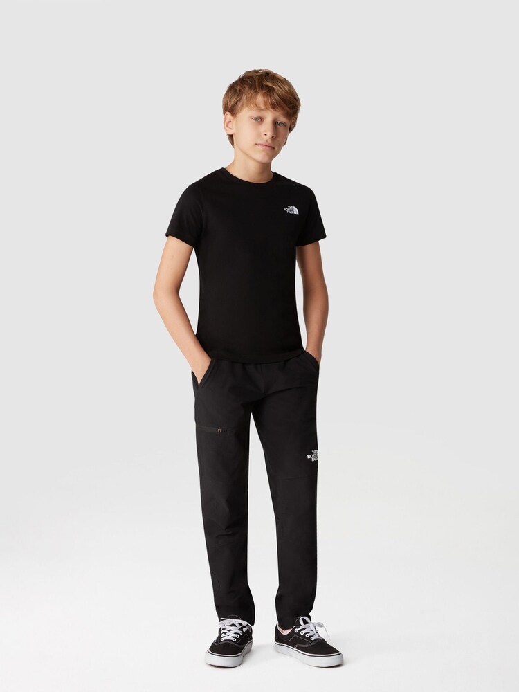 The North Face Black Simple Dome Teen T-Shirt - Image 1 of 5 The North Face Black Simple Dome Teen T-Shirt - Image 1 of 5