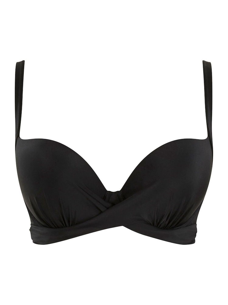 Panache Swim Noir Black Serenity Moulded Plunge Bikini - Image 6 of 6 Panache Swim Noir Black Serenity Moulded Plunge Bikini - Image 6 of 6