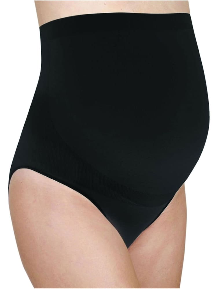 JoJo Maman Bébé Black Maternity Support Knickers - Image 1 of 1