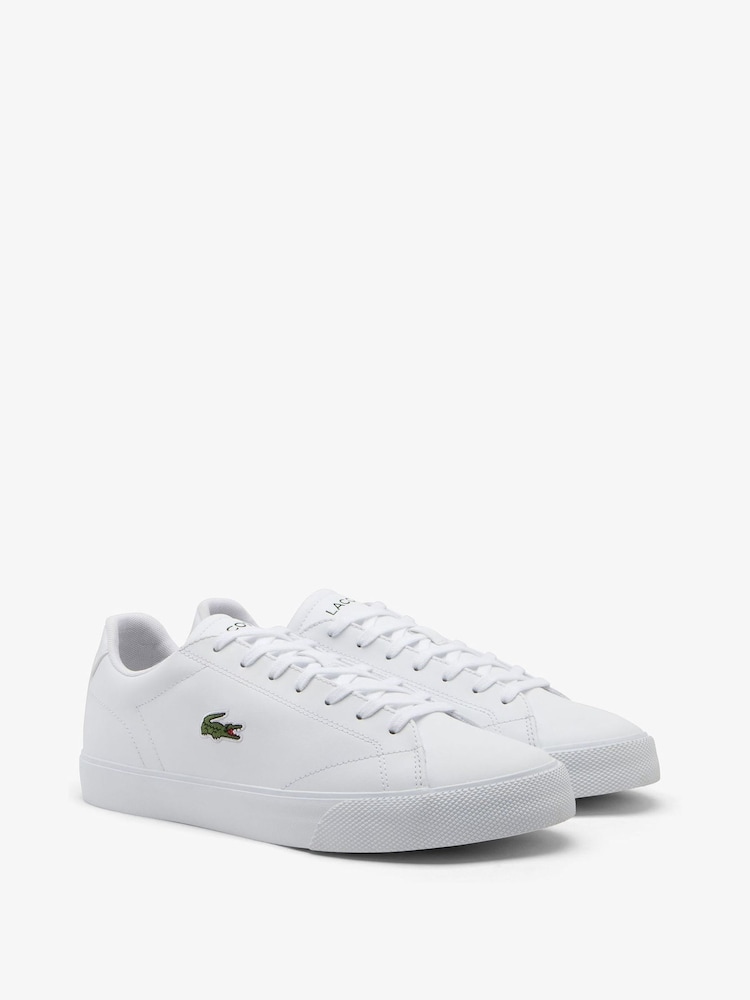 Lacoste White Lerond Trainers - Image 2 of 6