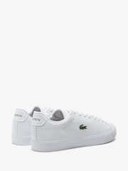 Lacoste White Lerond Trainers - Image 3 of 6