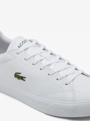 Lacoste White Lerond Trainers - Image 6 of 6