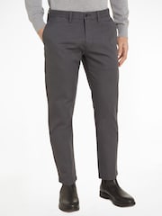 Tommy Hilfiger Grey Slim Bleecker Flex Chinos - Image 1 of 6
