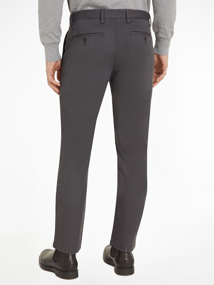 Tommy Hilfiger Grey Slim Bleecker Flex Chinos - Image 2 of 6