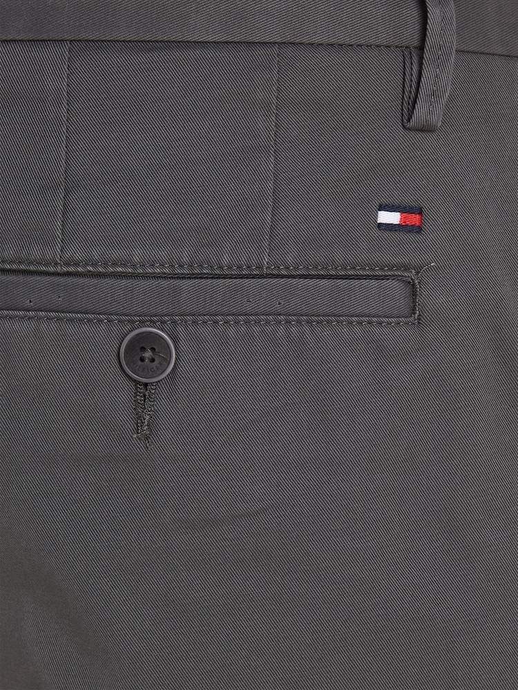 Tommy Hilfiger Grey Slim Bleecker Flex Chinos - Image 6 of 6