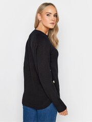 Long Tall Sally Black Button Side Jumper - Image 4 of 5