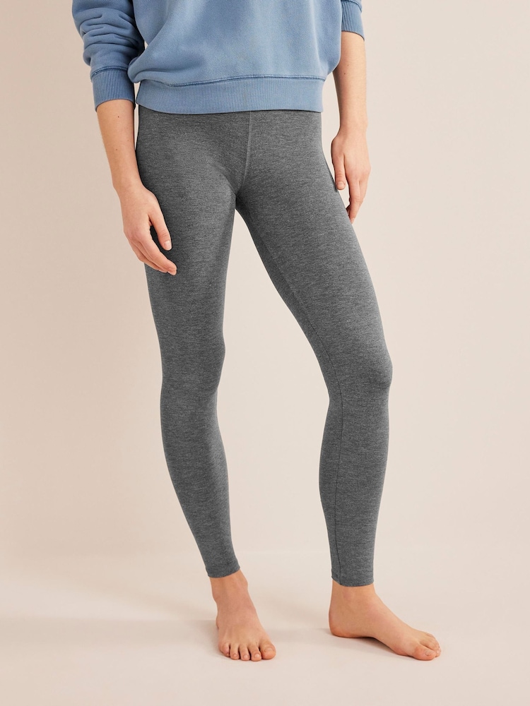 Gris - Leggings de tiro alto de punto de Boden - Imagen 1 de 5