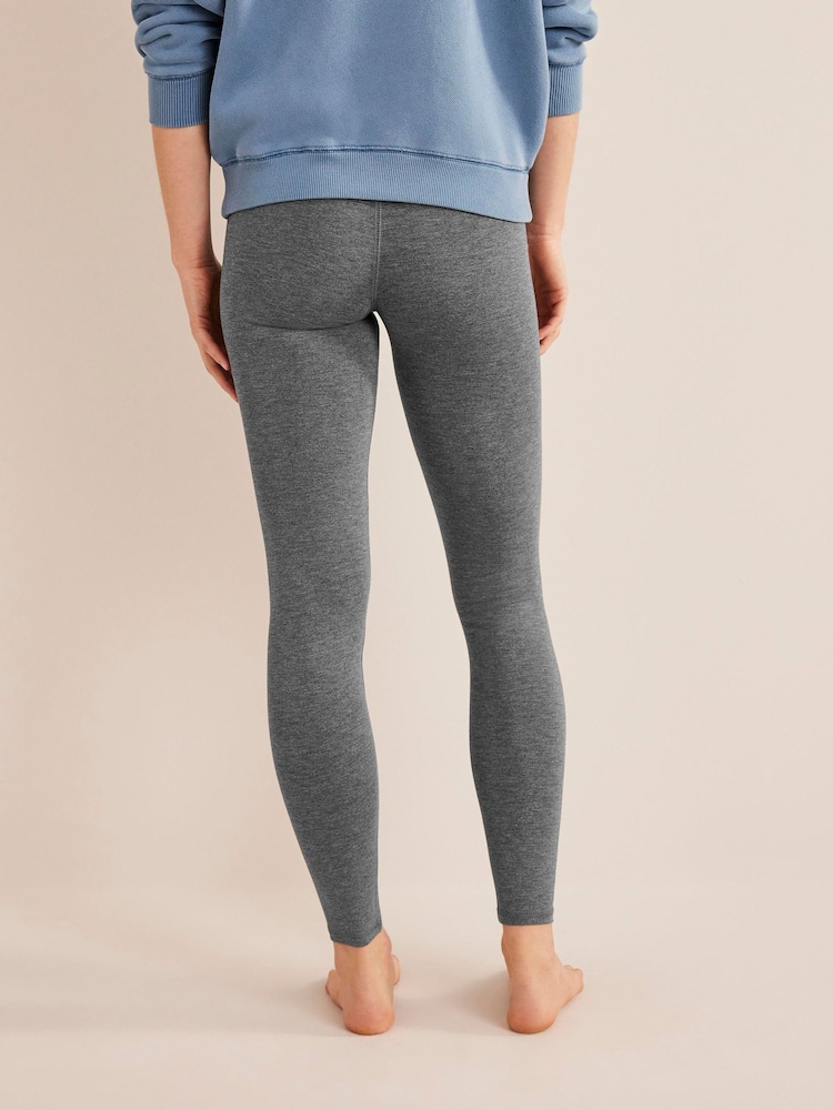 Boden Grey High Rise Jersey Leggings - Image 2 of 5 Boden Grey High Rise Jersey Leggings - Image 2 of 5