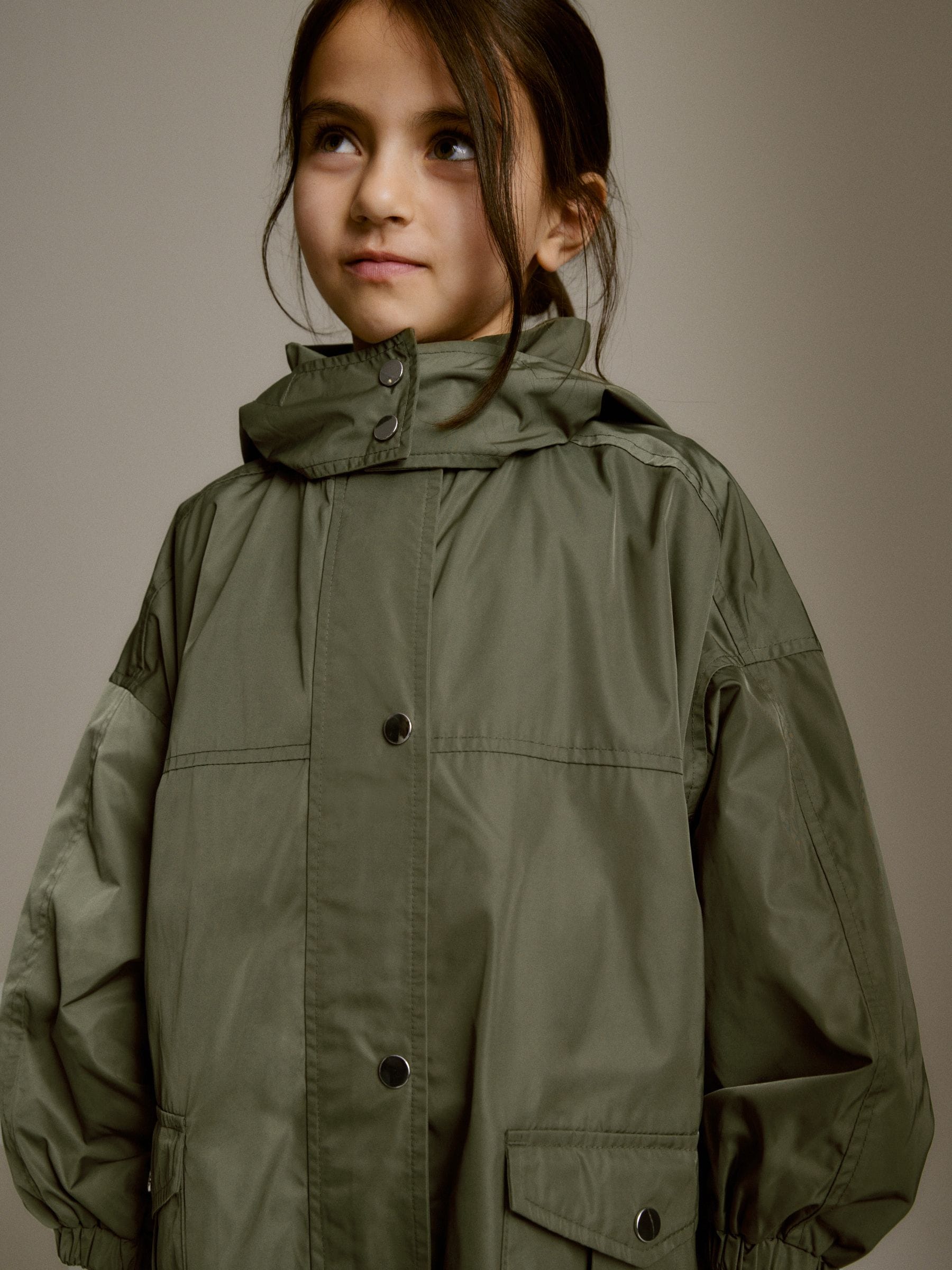 Khaki cagoule womens discount