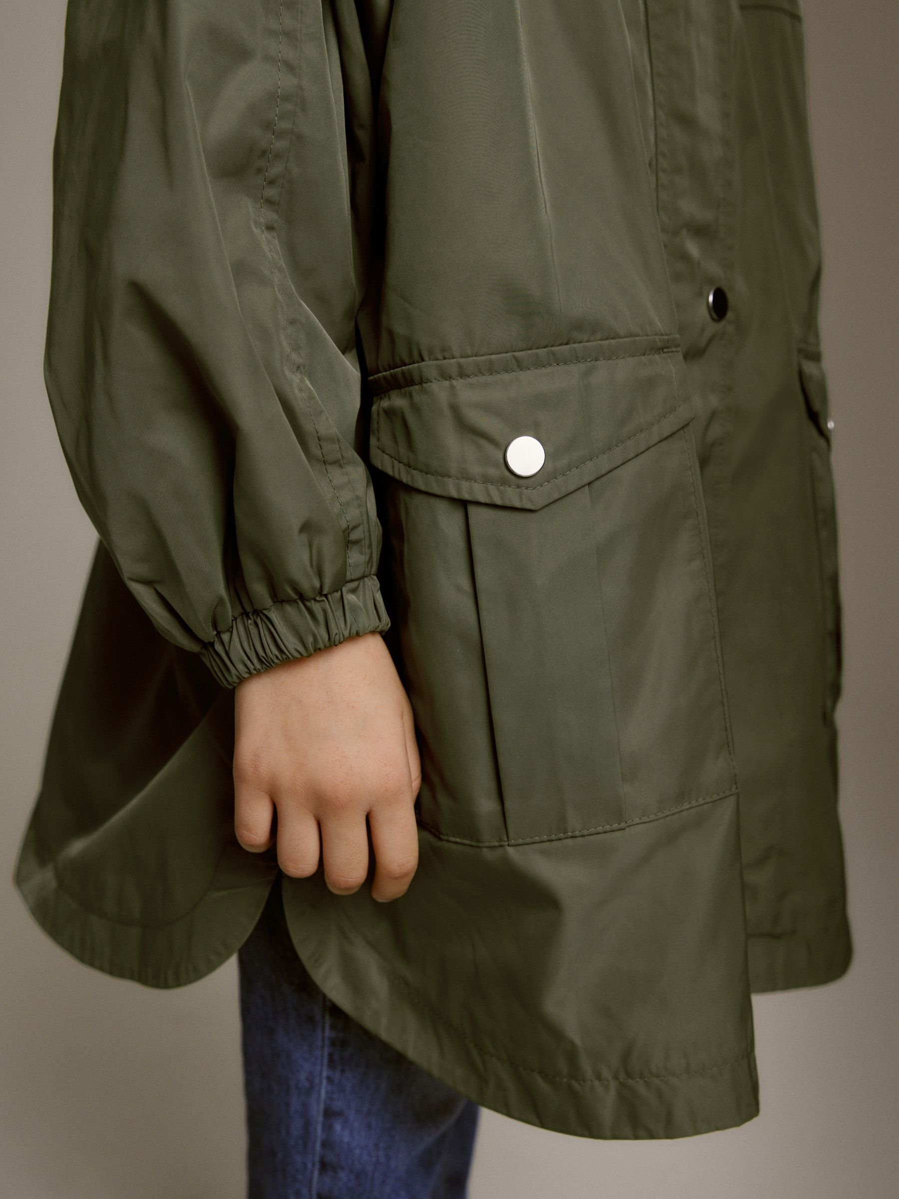 Khaki cagoule womens 2025