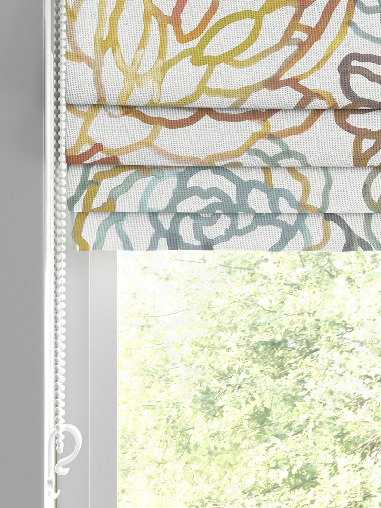 Voyage Cinnamon Red Althorp Made to Measure Roman Blind - Image 2 of 6