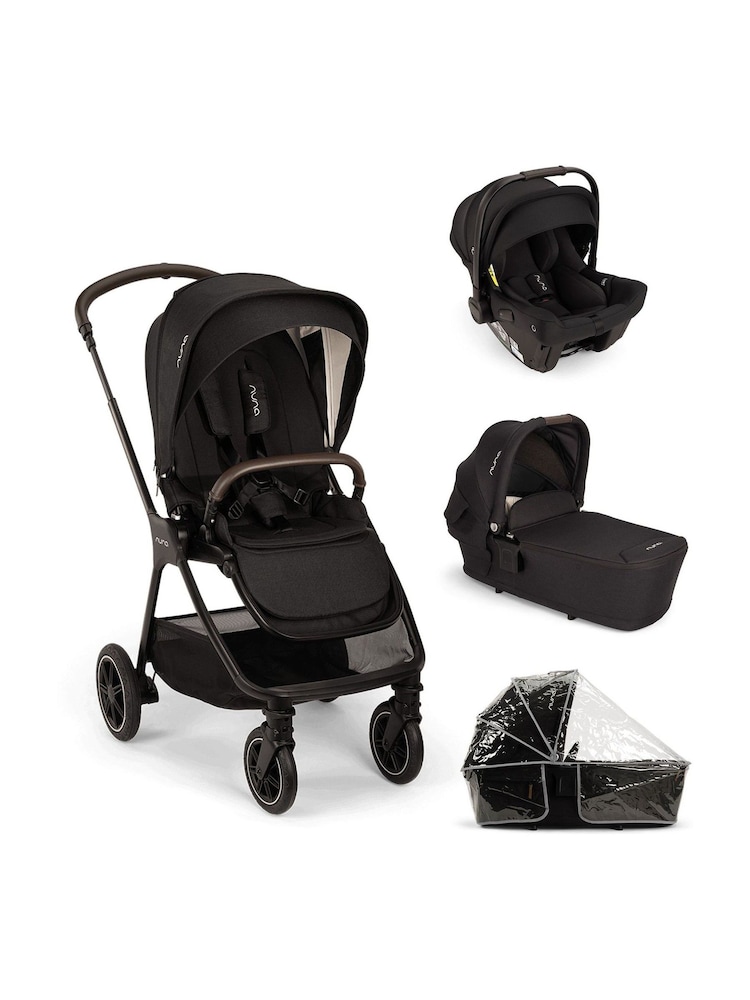 Nuna Caviar Triv Next Pipa Urbn Pushchair Bundle - Image 1 of 6
