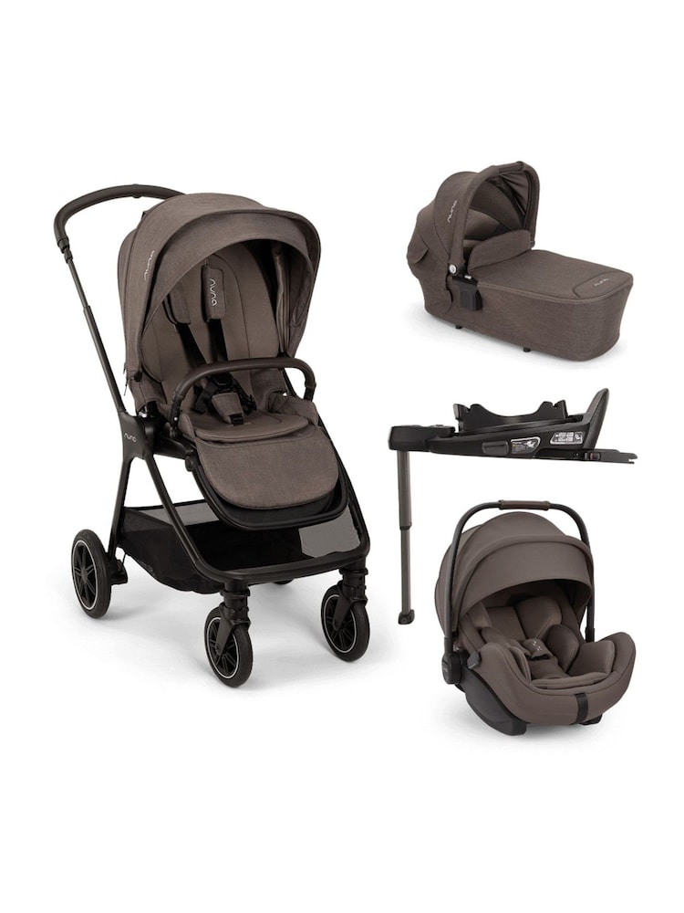 Nuna Chestnut Triv Next Arra Flex Pushchair Bundle - Image 1 of 6
