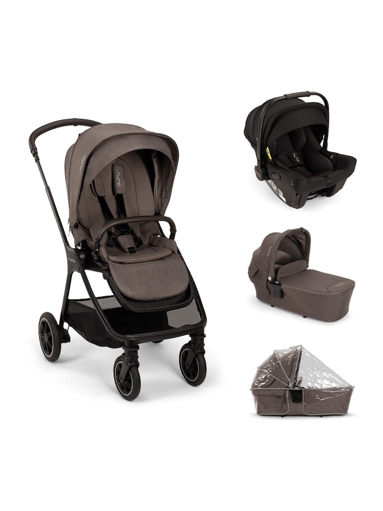 Nuna Chestnut Triv Next Pipa Urbn Pushchair Bundle - Image 1 of 6 Nuna Chestnut Triv Next Pipa Urbn Pushchair Bundle - Image 1 of 6