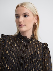 Florere Sheer Ruffle Blouse - Image 5 of 6