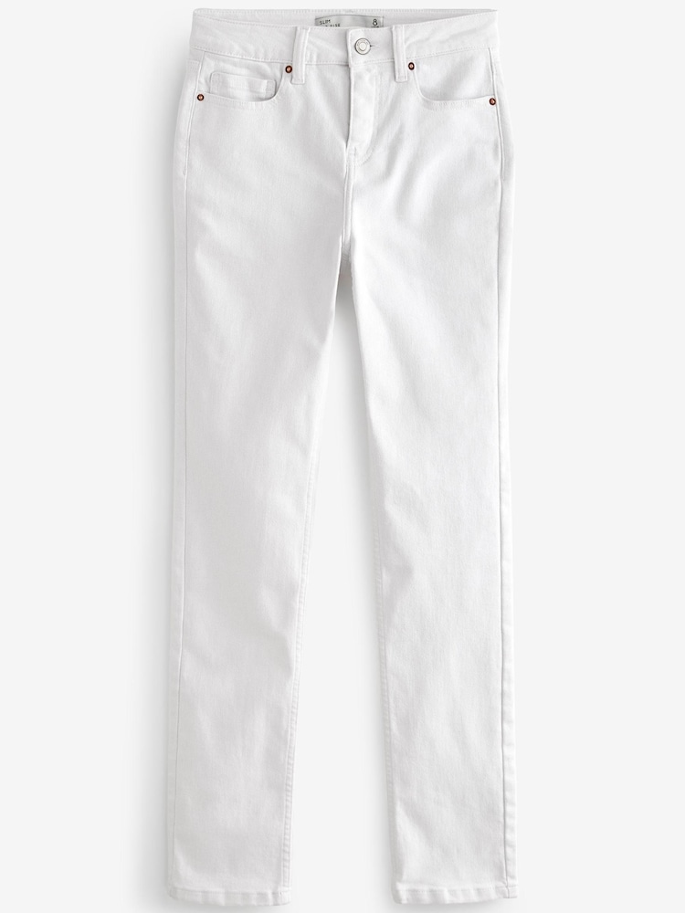 White Slim Jeans - Image 5 of 5