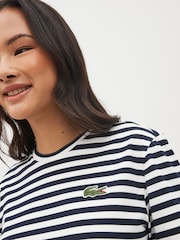Lacoste Striped Oversized T-Shirt - Image 3 of 4