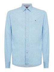 Tommy Hilfiger Blue Core Flex Poplin Regular Fit Shirt - Image 5 of 7