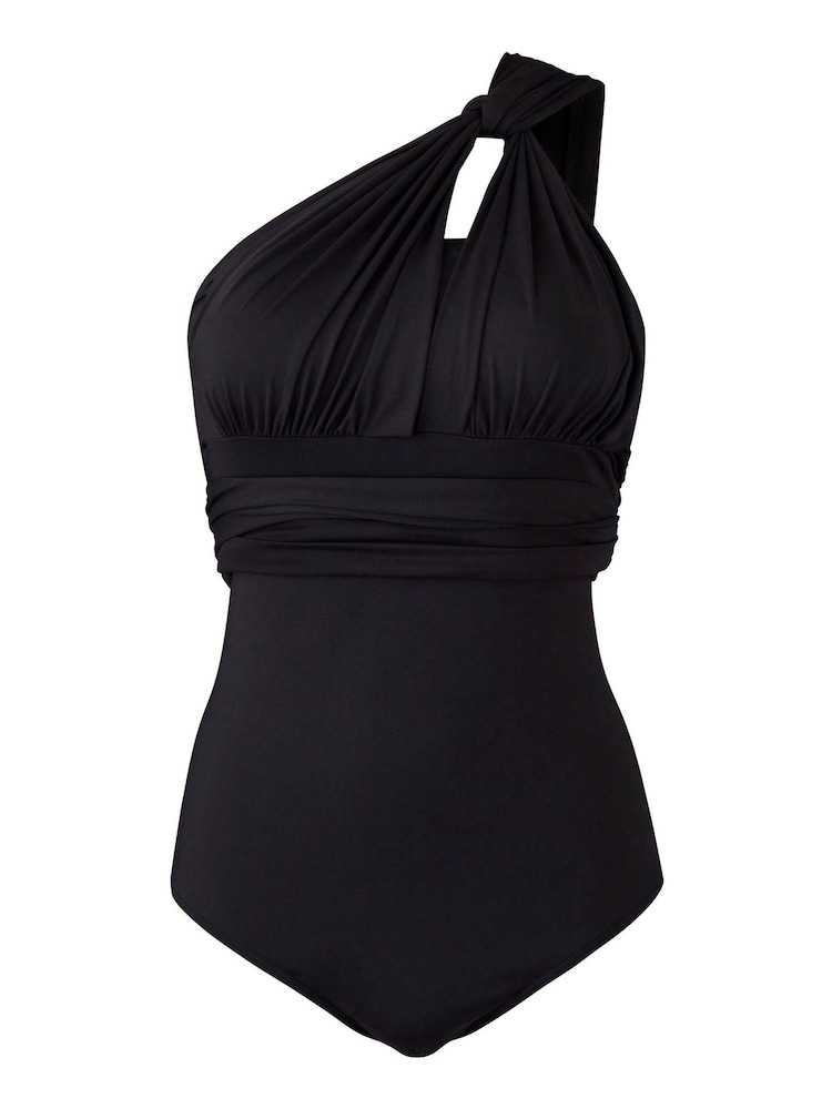Simply Be Black Magisculpt Convertible Swimsuit - Image 6 of 6