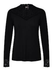 Cream Slim Fit Trulla Jersey Blouse - Image 5 of 6