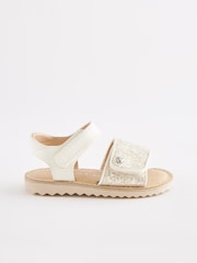 White Glitter Sandals - Image 1 of 5