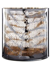 Fifty Five South Silver Metallic Candle Holder - Image 4 of 4