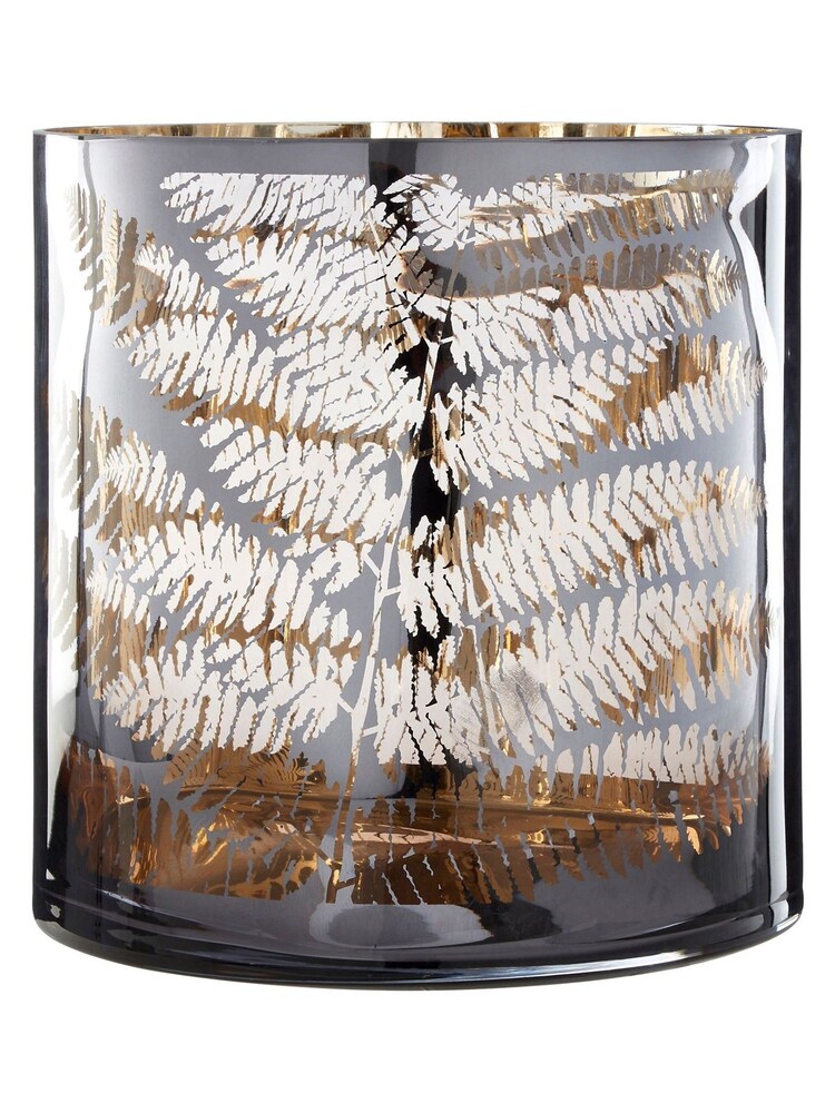 Fifty Five South Silver Metallic Candle Holder - Image 4 of 4
